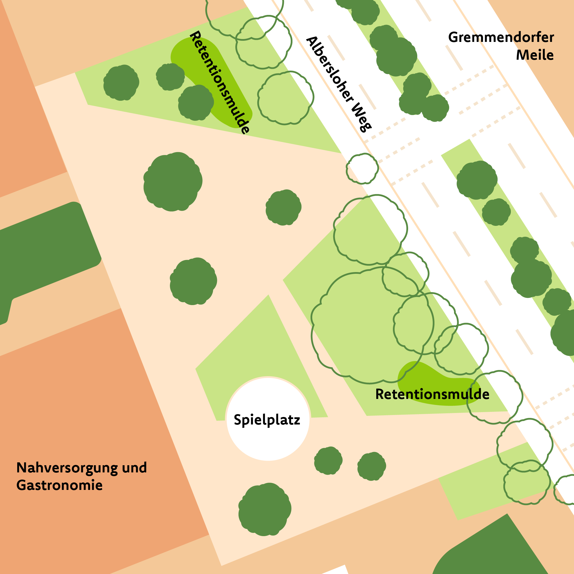 Lageplan Yorkshire-Platz