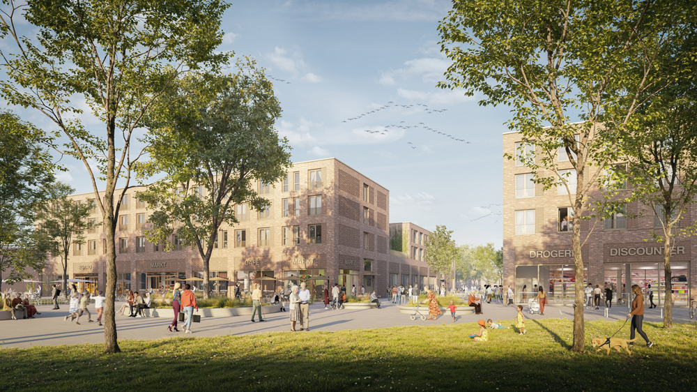 Rendering Landmarken Gebäude