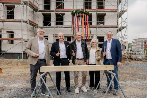 News Richtfest Heymat York