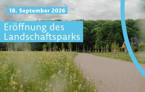 Fußweg mit Bäumen im Hintergrund 