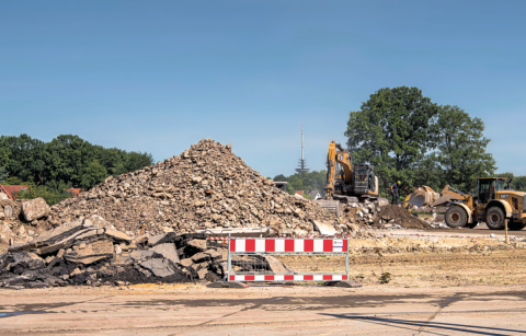 Baufeld im Teilquartier Gartenwohnen