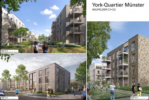 Startschuss für geförderten Wohnungsbau auf ehemaliger YORK-Kaserne 